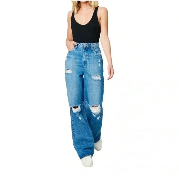 Blank NYC Denim - Blank NYC The Franklin Ribacage Wide Leg NWT